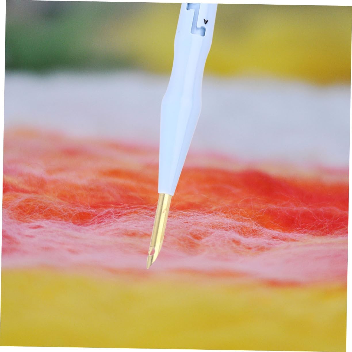 Lurrose 3pcs DIY Embroidery Kit Punch Needling Punch Stitching for Boys and Girls Embroidery Needle Art Craft Supplies Skid Handle Tool Sky