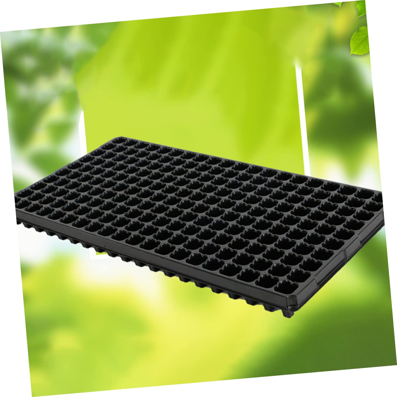 Plateau de Germination 200 Alvéoles en PVC, Lot de 5 Pièces