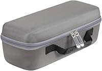 Vista 4 de Hermitshell Funda de viaje para JBL Charge 4/JBL Charge 5 Altavoz Bluetooth inalámbrico portátil impermeable (gris)