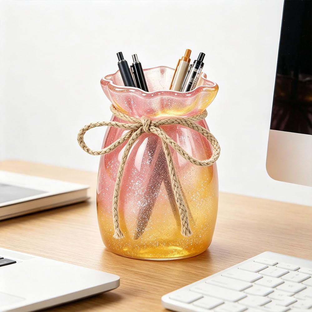 BIGEBO Resin Vase Molds, 4.8 in Tall