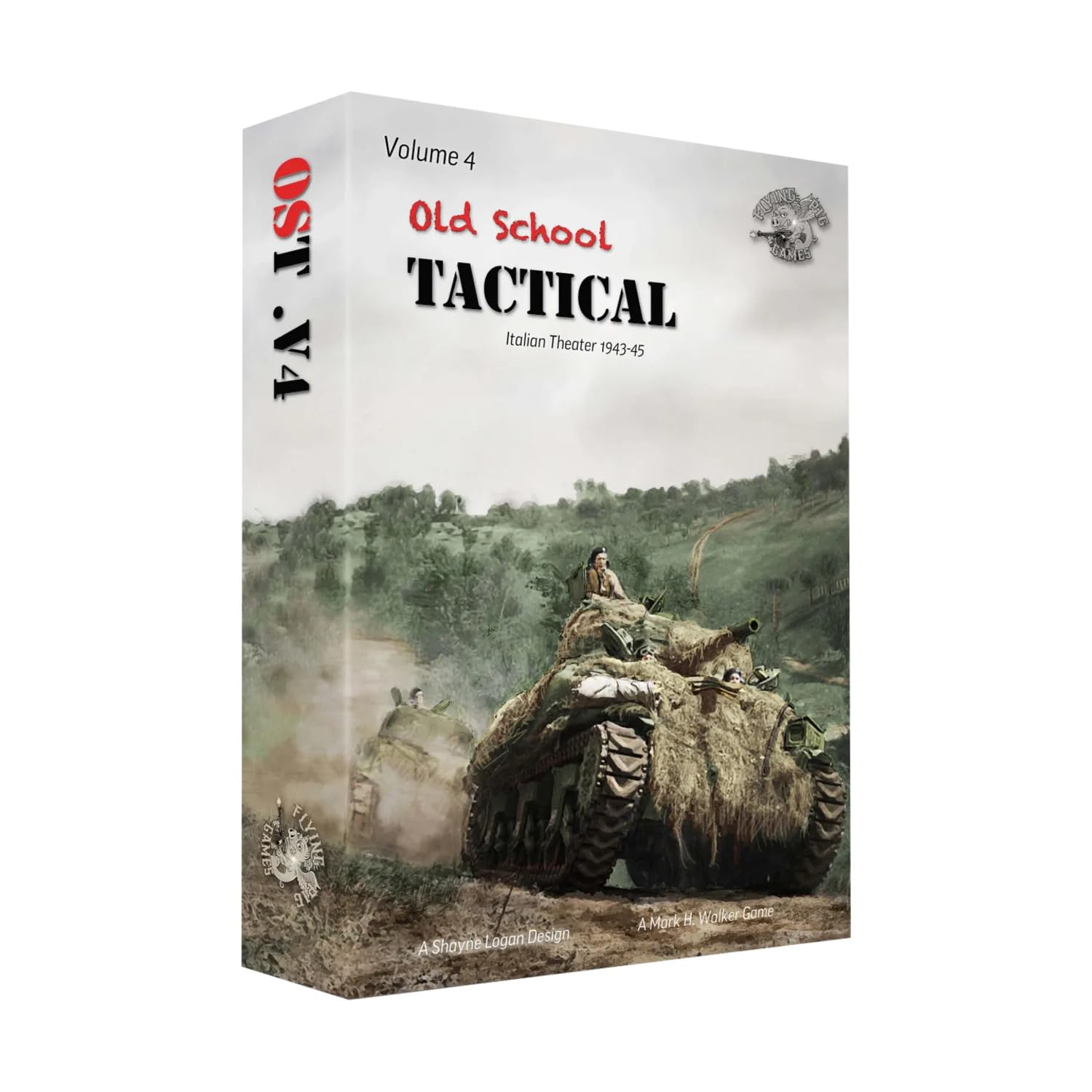 Old School Tactical: Volume 4 – Italian Theater 1943-45 Expansion Adult Board Game