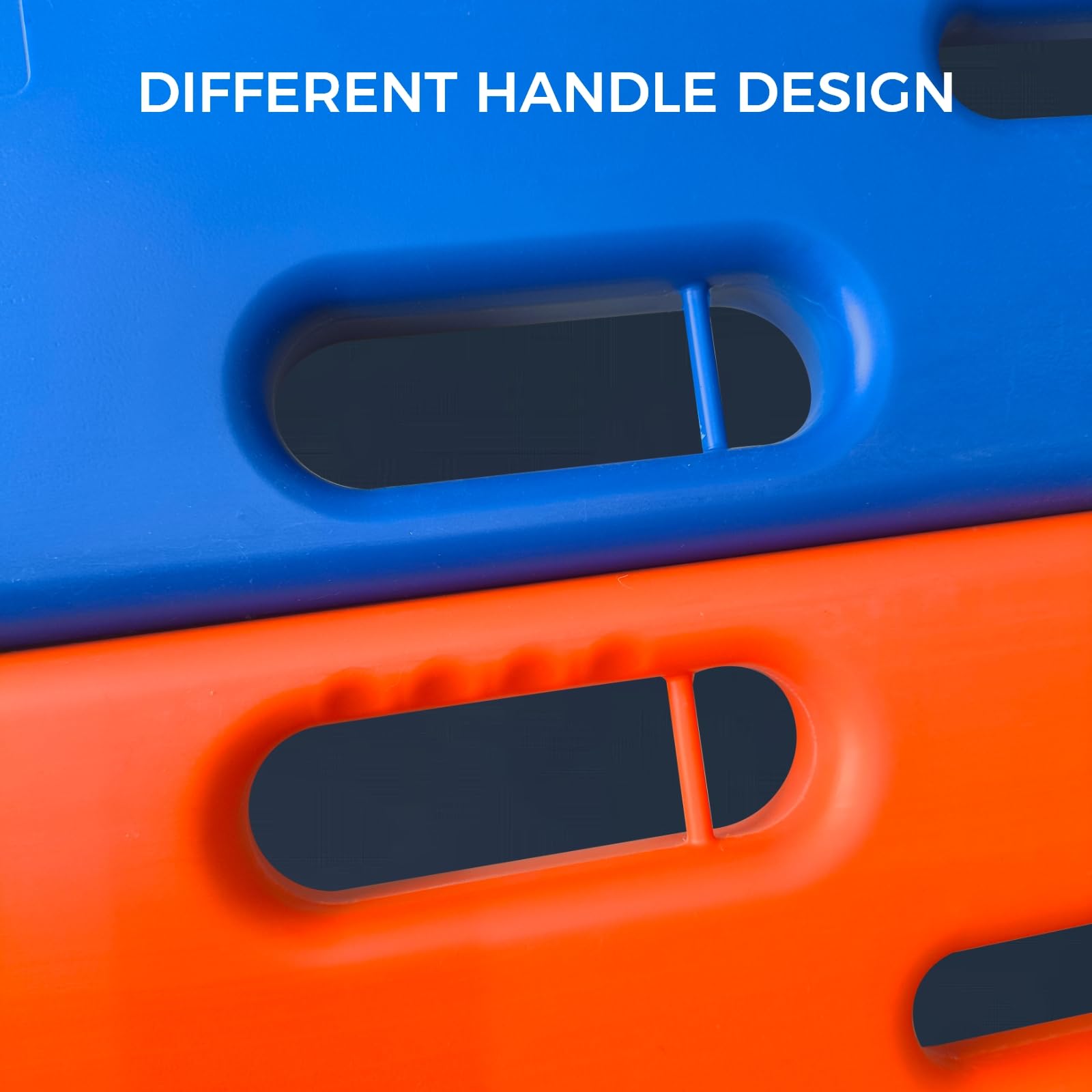 1 barella spinale portatile leggera - Tavola spinale EMT in plastica PE resistente for emergenze e trasporto pazienti(Blue)