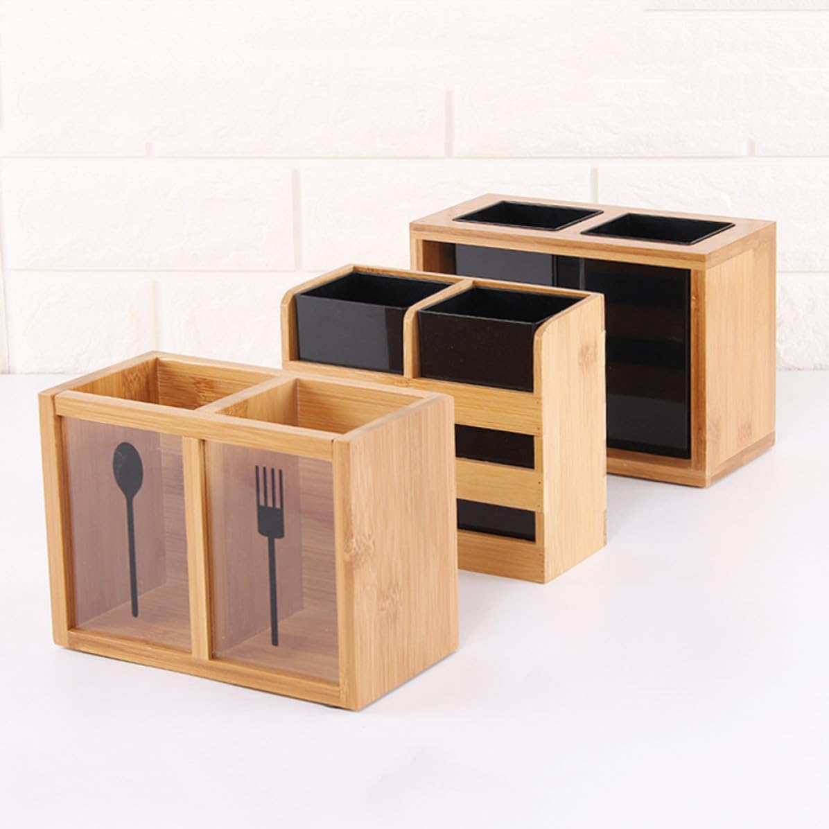 VICASKY Utensil Holder for Kitchen Spatula and Chopsticks Organizer