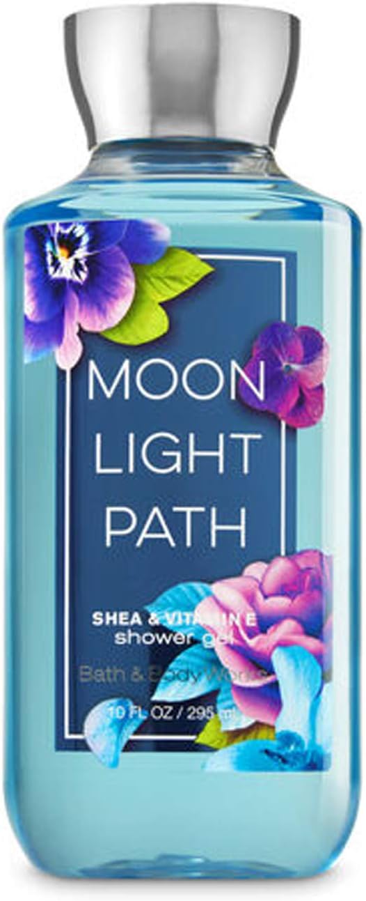 Bath & Body Works Moonlight Path Shower Gel For Women, 295, RED