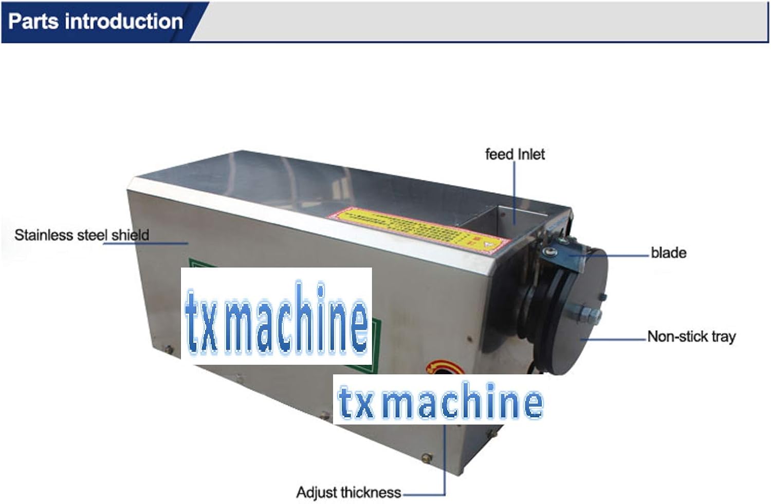 Stainless Steel Electric knife noodle machine pressing machine Commercial noodle cutter intelligent Noodle cutting machine (110V/60HZ)