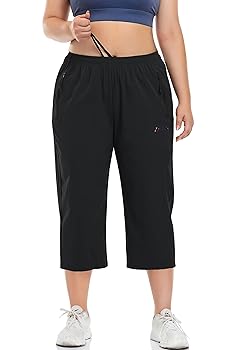 SALSATION　Capri Pants　サイズS Amazon.com: ZERDOCEAN Women's Plus Size Capri Pants Joggers