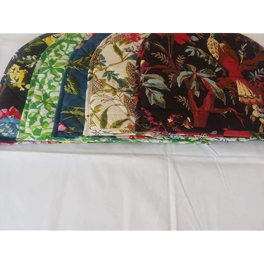 5 Pc lot Fashionmart Mandala Tea Cozy Cover Hand Block Winte