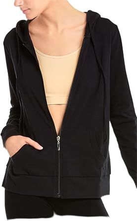 Dailywear Womens Long Sleeve Thin Cotton Full Zip Up Hoodie Jacket