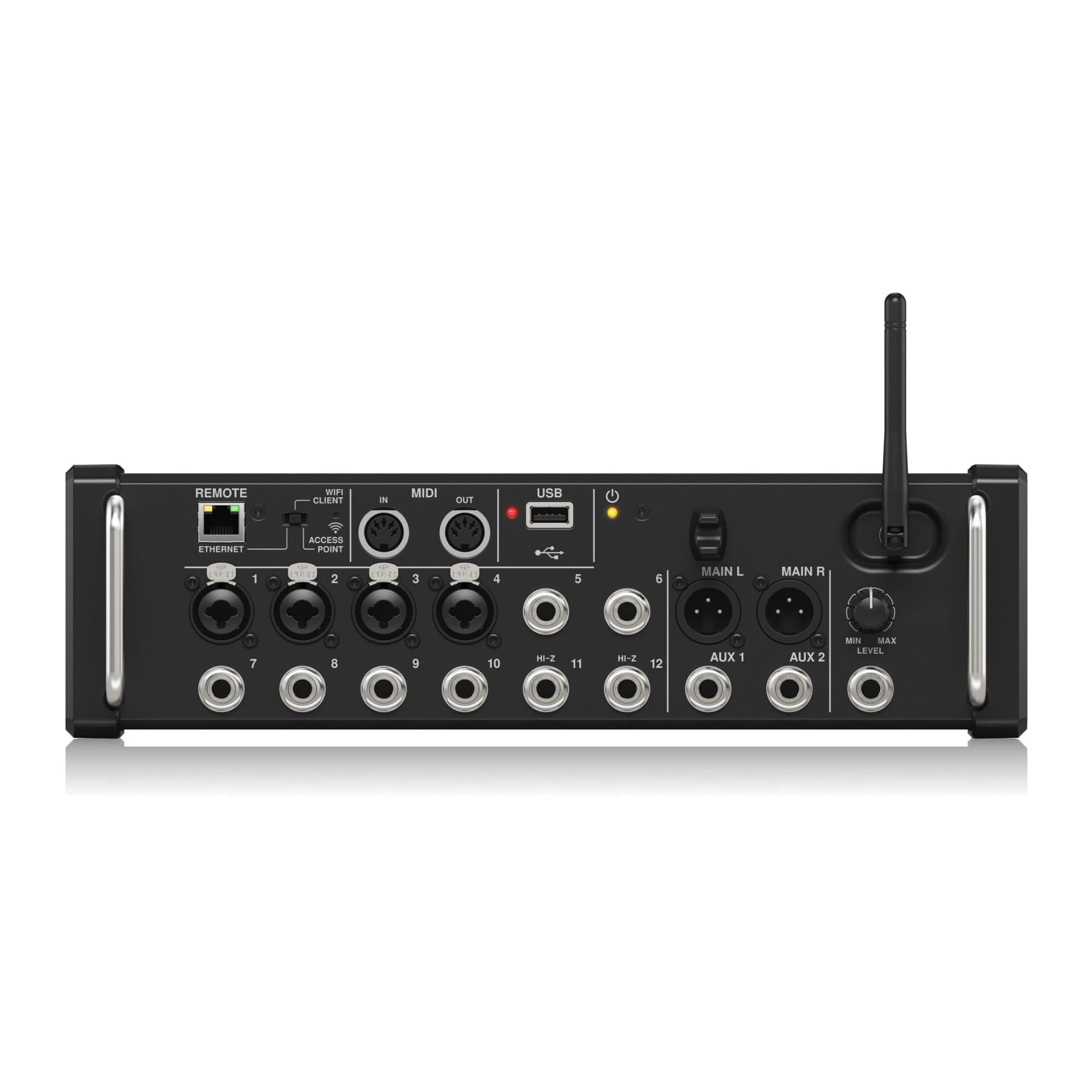 Consola De Grabación Estudio Mezclador Digital MR12, 12 Canales