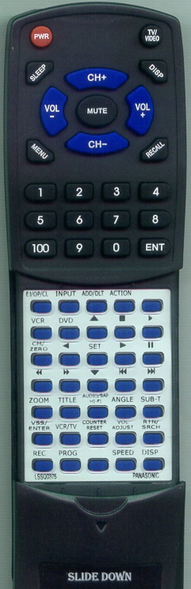 Amazon.com: Replacement Remote Control for PANASONIC PVD4733S 