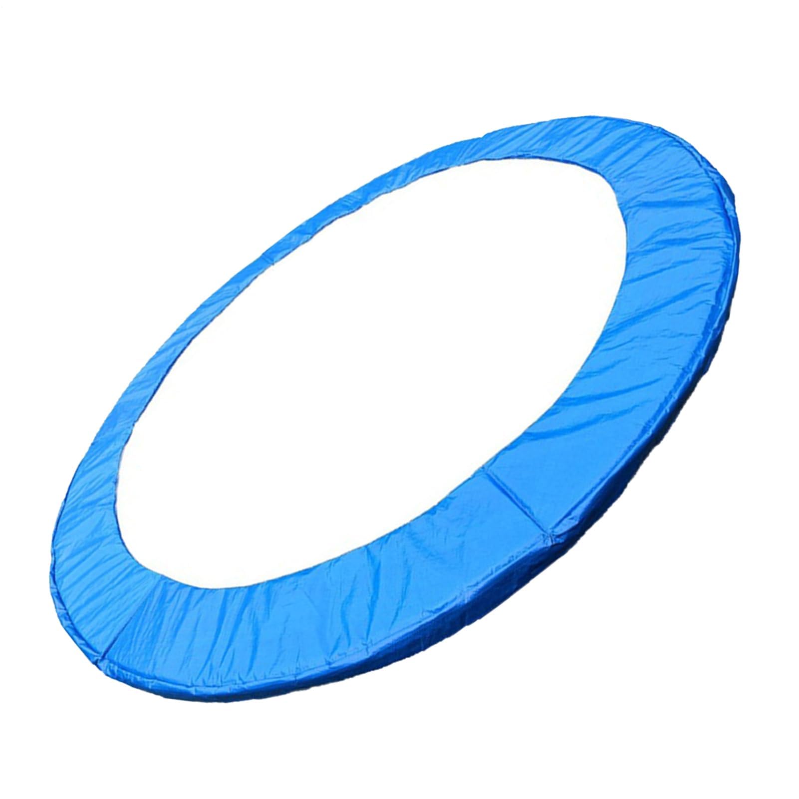 Tappetino di ricambio per trampolino, copertura rotonda a molla, facile da installare, cuscinetto di sicurezza per parchi, palestre, asili e parchi giochi, accessorio per attrezzature sportive