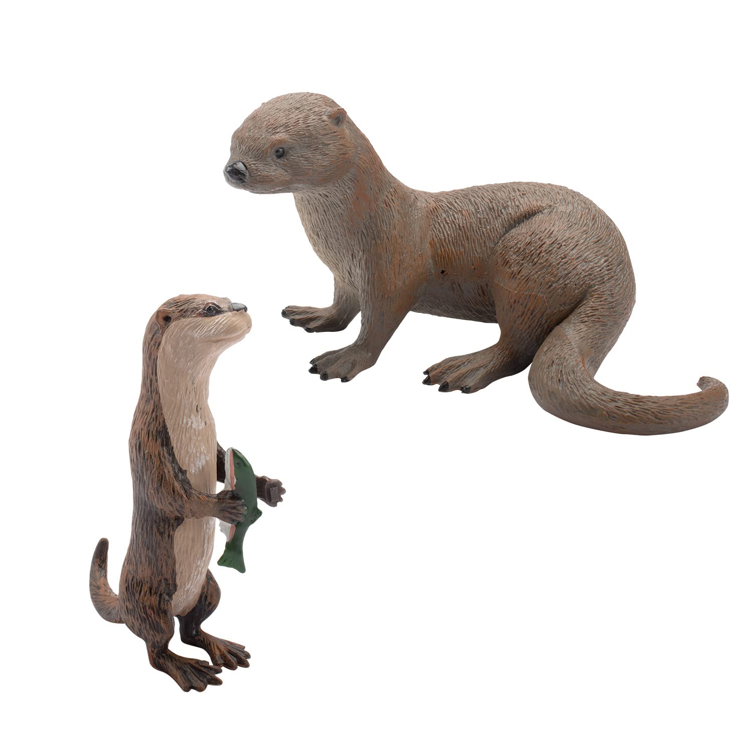 Amazon.co.jp: リアルなカワウソの置物 カワウソ 模型 プラスチック