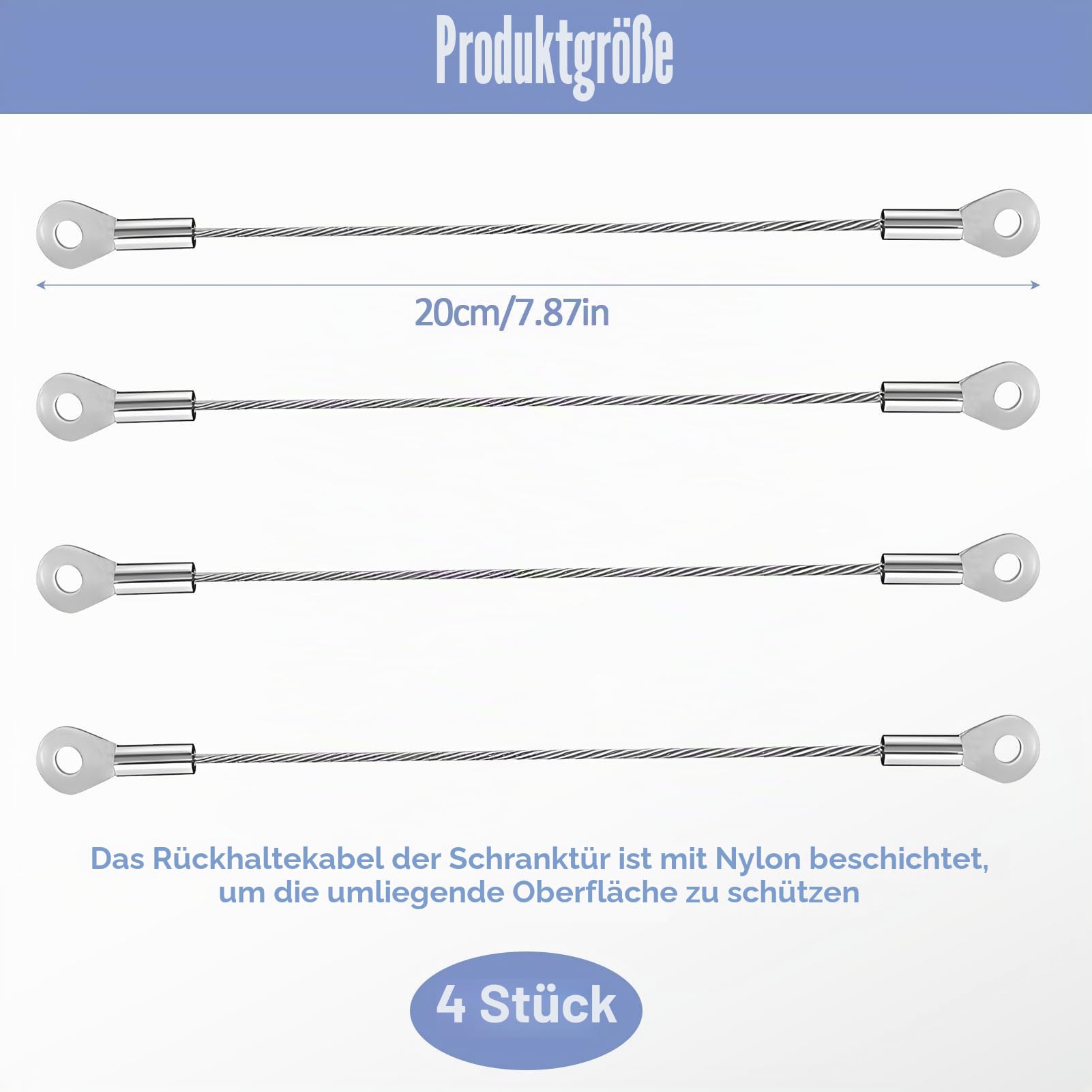 4 x Türbegrenzer