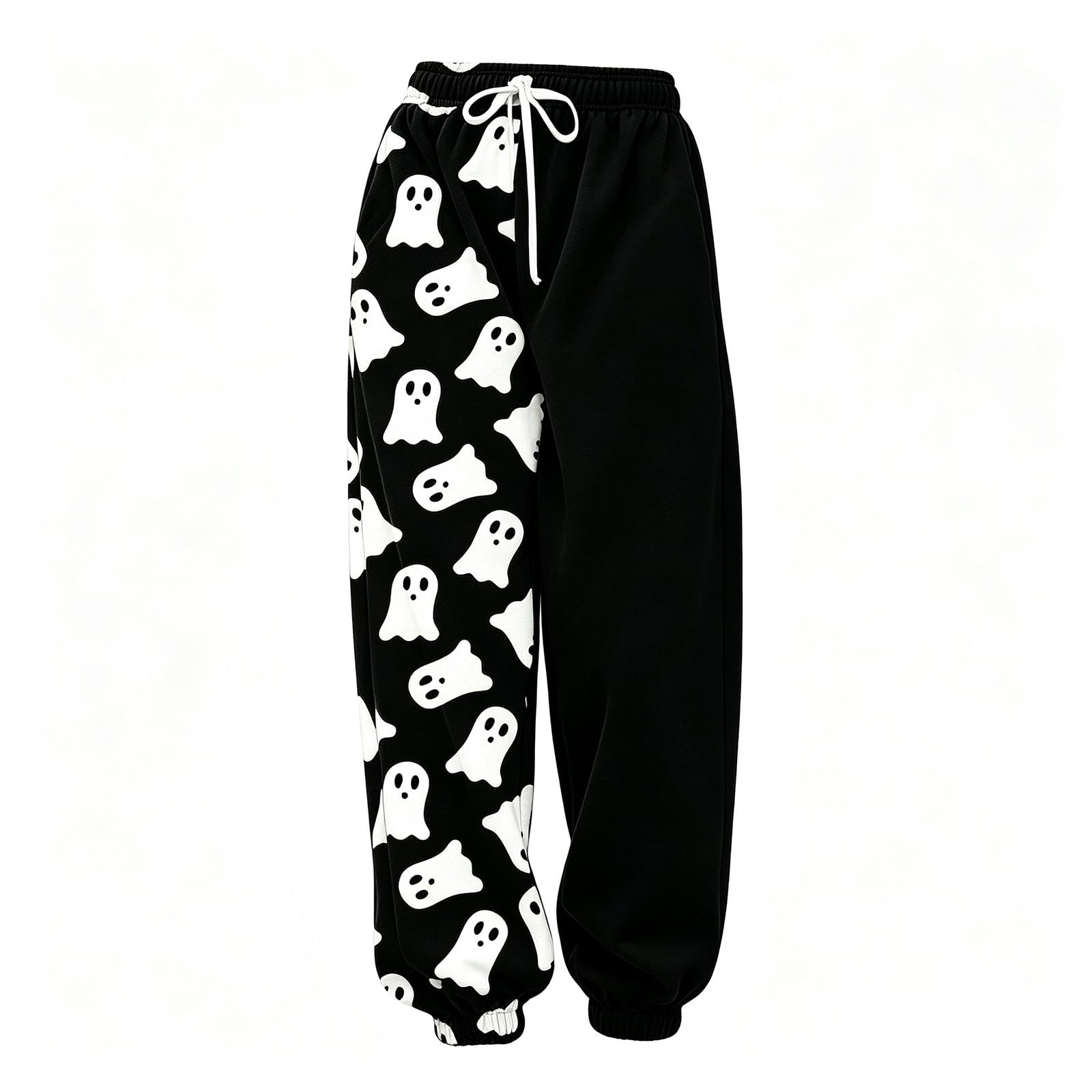 Pantaloni da donna eleganti per Halloween, vestibilità ampia