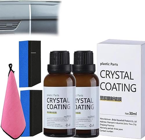 Jonissi Firelye Removedor De Plastico Para Carro, Removedor De Plástico Y Cuerpo De Interiores, Revestimiento De Cristal Para Piezas De Plástico De