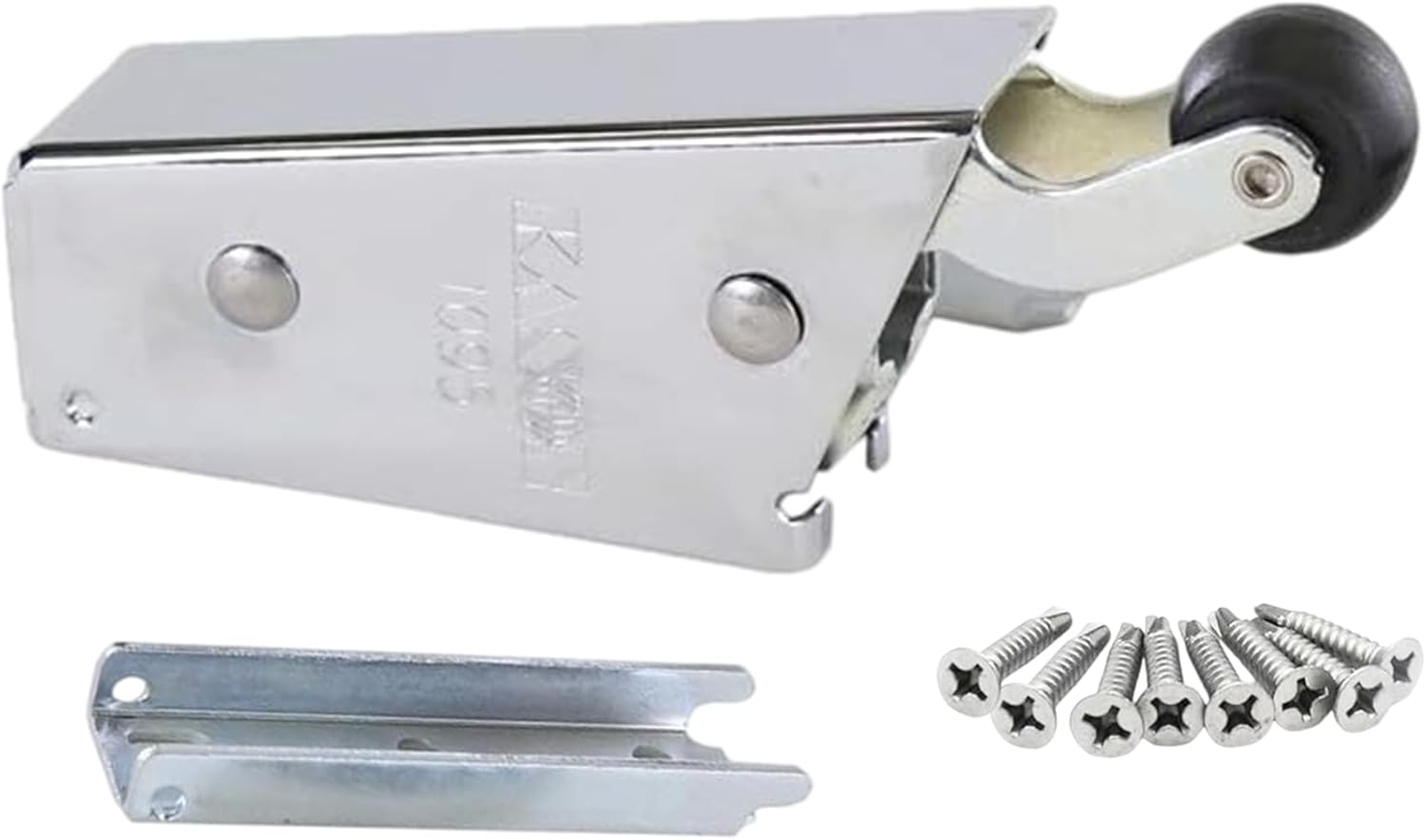 Kason 1095 Spring Action Door Closer for Heavy Walk-in Coolers/Freezers with Adjustable Wide Hook, 7/8” to 1-5/8" Offset