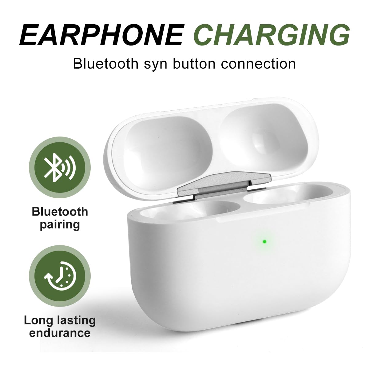 Amazon | Air Pods Pro用交換用充電ケース、ワイヤレス充電対応、第1