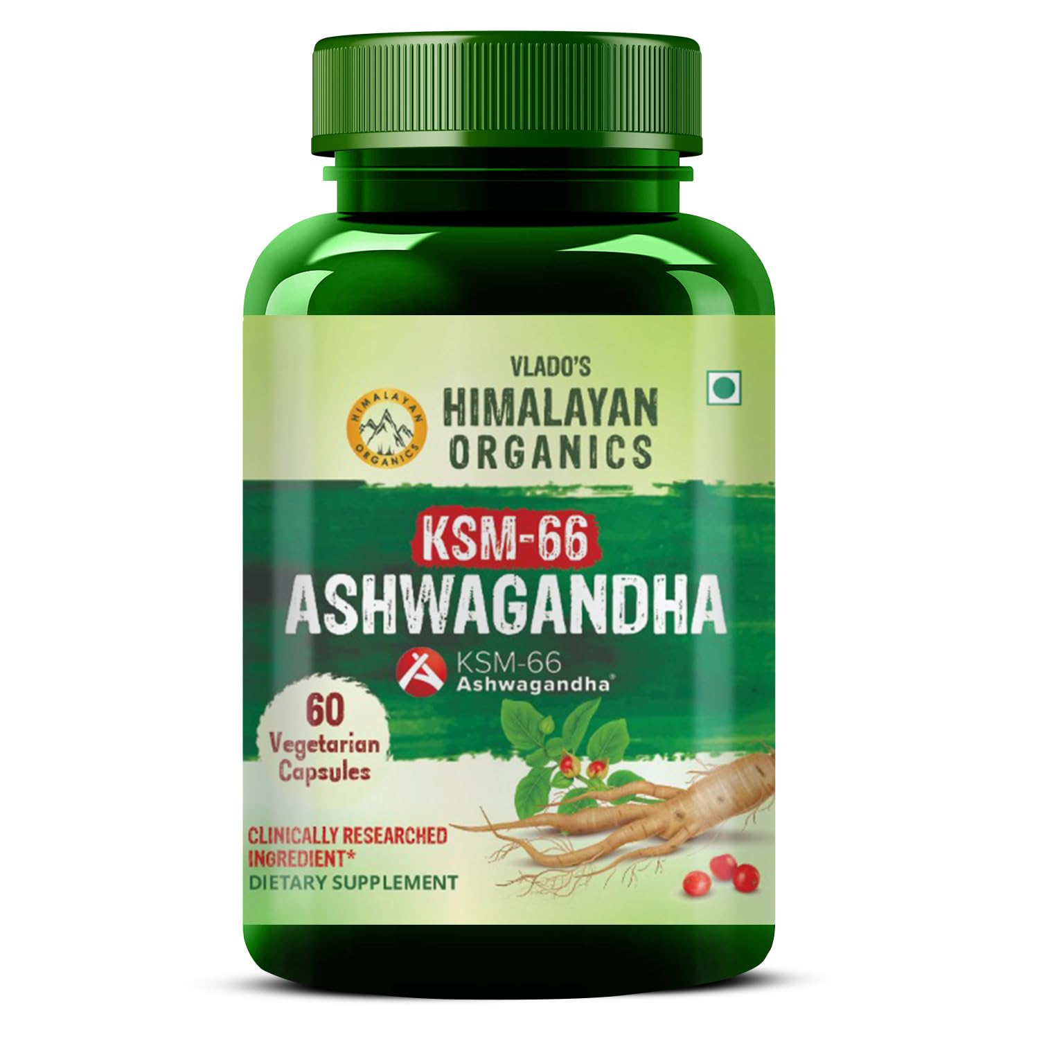 Vlado’s Himalayan Organics KSM - 66 Ashwagandha 1000Mg I KSM-66 I Boost Energy, Strength, Stamina | Helps Anxiety & Stress Relief For Men & Women (60 Capsules) (B0C2ZJST5B) Amazon Price History, Amazon Price Tracker