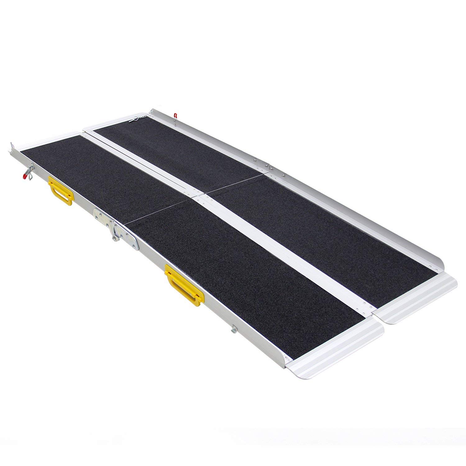 Buy HSRG Folding Mobility Wheelchair Ramp, Portable Aluminum Two Pieces