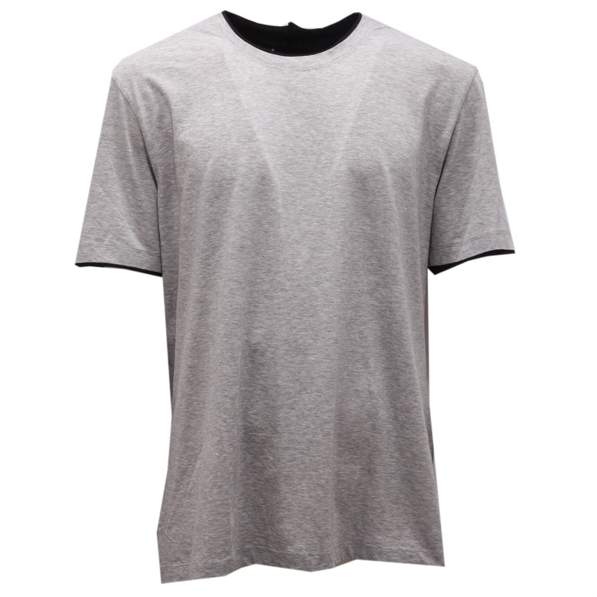 Maglia uomo Paolo Pecora 8788AG en maille fine bicolore - 5