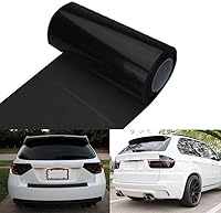 Vista 1 de Película de vinilo autoadhesivo de 12 x 48 pulgadas para proteger los faros delanteros y traseros y las luces antiniebla, de DIYAH, Transparente