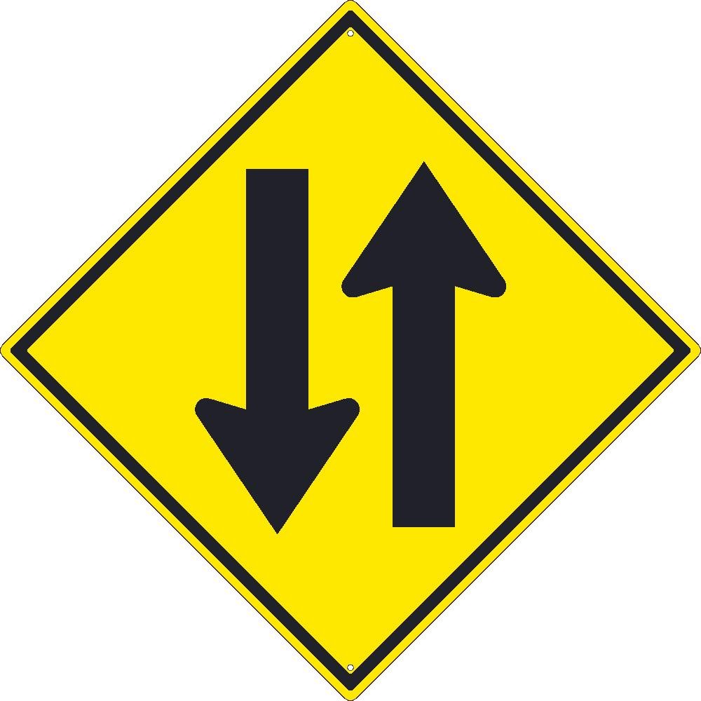 NMC National Marker TM238K Panneau de signalisation bidirectionnelle flèche