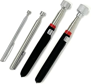 Extendable Magnet Pickup Tool, Telescoping Magnet, Mechanic Magnet, Magnetic Stick, Magnetic Telescoping Pickup Tool, Telescopic Magnet, Extension Magnetic Tool, 4 Pack (1.5LB, 3LB, 10LB, 15LB)