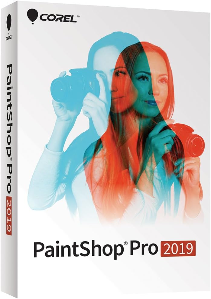 Corel Paintshop Pro 2019 - Photo Editing and Graphic Design Suite [PC Disc] [Old Version]
