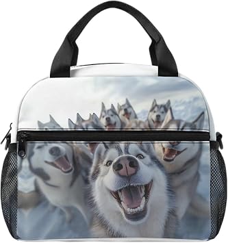 Wolies Lunch Bag for Girls 8-12 Cute Lunchbox for Kids Portable Bento Lunch Bag Snack Bags Thermal Cooler Tote Bags Insulated for Kindergarten Primary Elementary Students