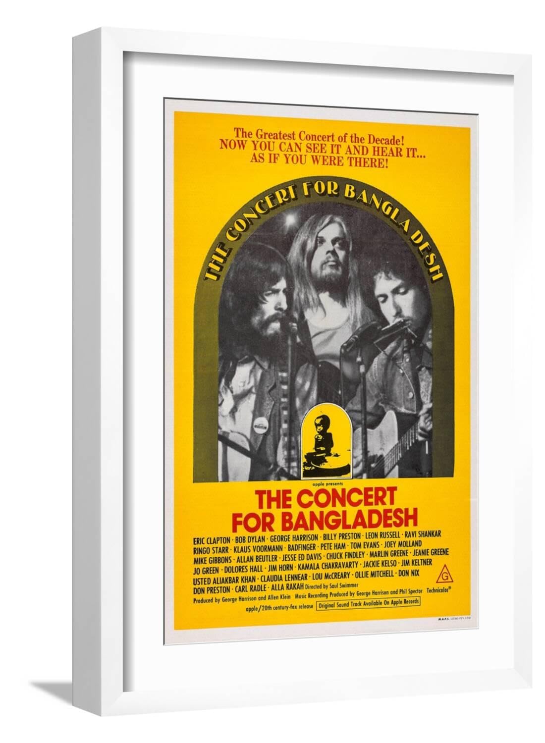 Amazon.com: Art.com Wall Art Print The Concert for Bangladesh