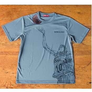 Amazon.co.jp: スラムダンク Tシャツ 花道 REBOUND グレー M