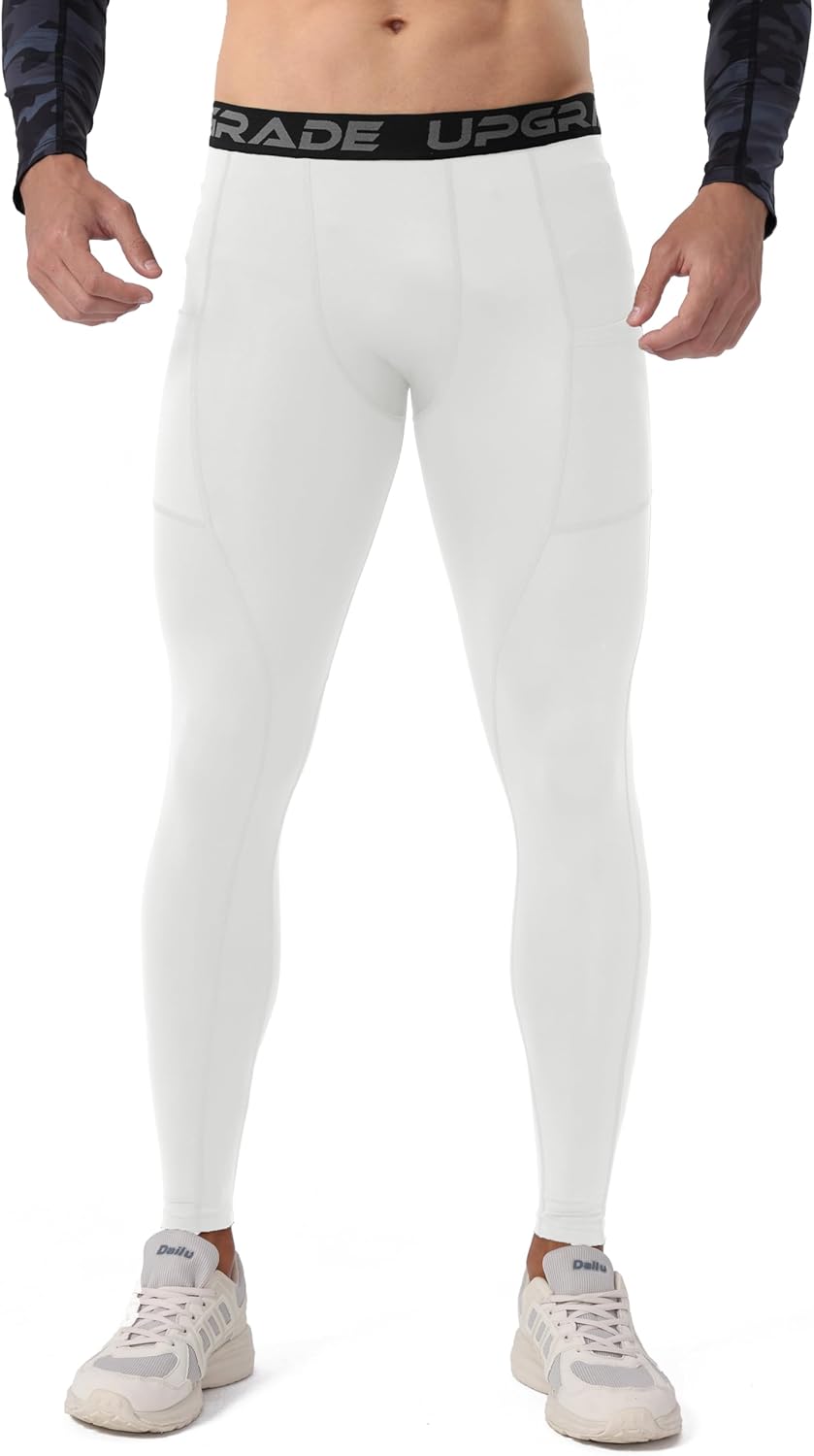 ランニングパンツ ハーフタイツ ウエストポケット付き コンプレッション レギンス ショートパンツ 防水ポケット スパッツ メンズ スポーツ 超軽量  クイッ LWISMIL 1または3パック メンズ コンプレッションパンツ ポケット付き ランニング レギンス スポーツ クール ドライ ... コンプレッションパンツ メンズ ワークアウト アスレチック レギンス ランニング タイツ 速乾 バスケットボール フットボール 保温