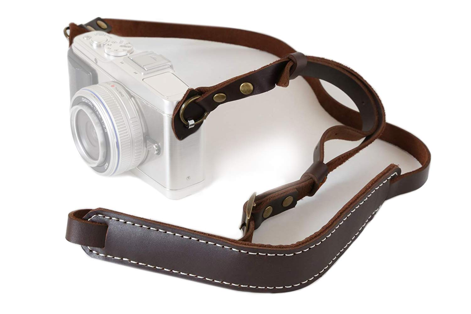 Amazon.co.jp: [ANS] ハンドメイド 本革 レトロ ヴィンテージ カメラ