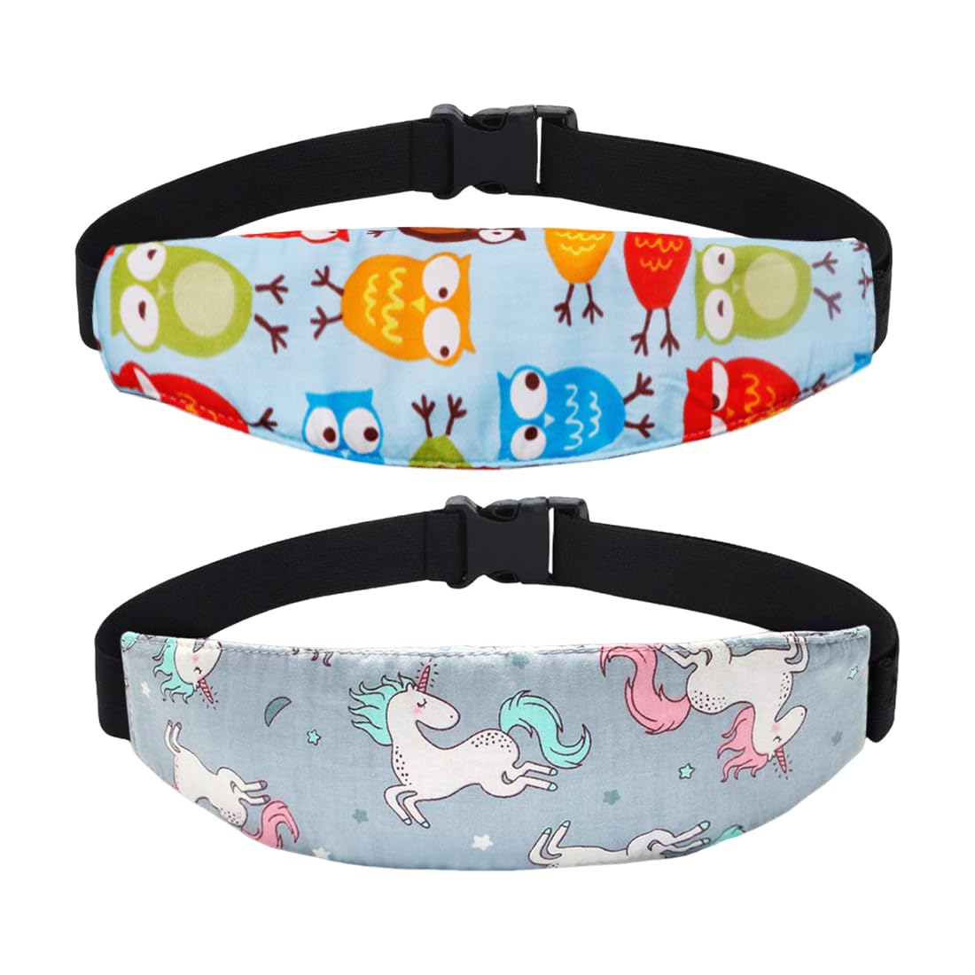 HAZMA 2 Paquetes De Bandas De Seguridad Para Sillas De Coche Para Niños, Banda Ajustable Para Cochecitos, Protege La Seguridad De Los Niños, Banda Para La Cabeza De La Silla De Coche