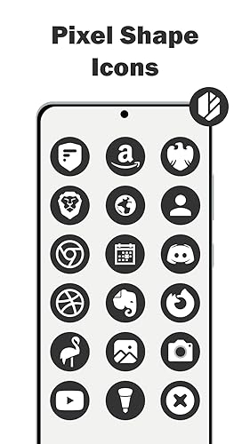 Pixel 12 Dark - Icon Pack