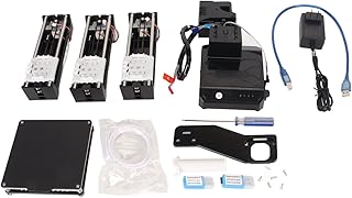 FDM Mini 3D Printer for Beginners and Kids, Fully Assembled Auto Leveling 3D Printers for Beginners, DIY FDM Mini 3D Printer with Removable Magnetic Build Sheet (US Plug)