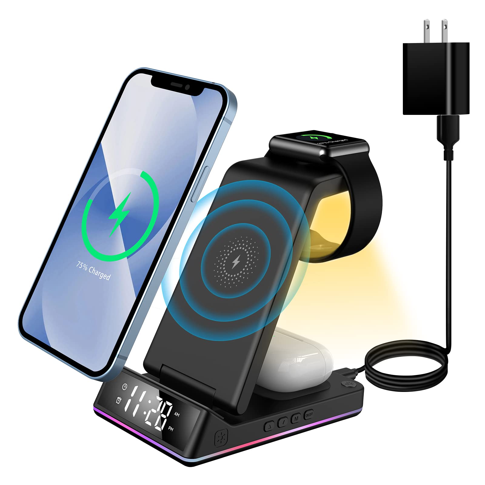 AEQ 3-in-1 Wireless Charging Station