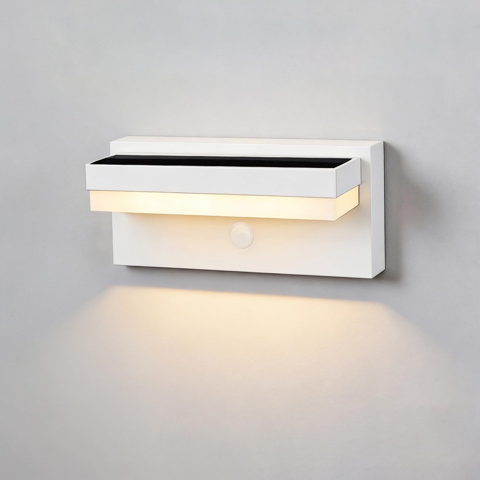Dandray Outdoor Solar Wall Light, Warm White