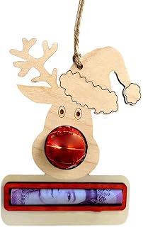 Ornamentos de porta-dinheiro de Natal,Porta-dinheiro feito à mão - Bênçãos de decoração de porta-dinheiro feitas à mão podem ser escritas no verso Xinxi