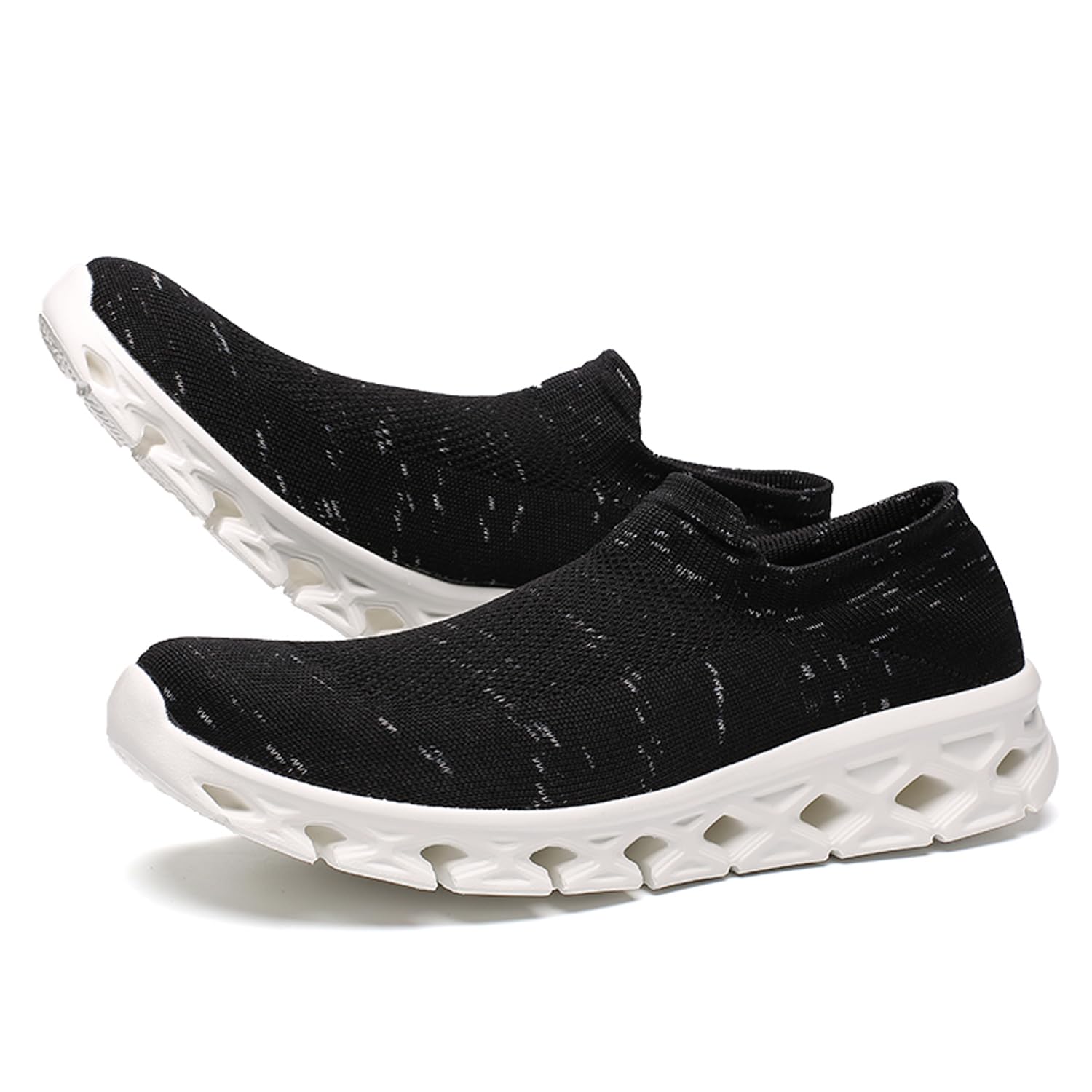FLARUT Slip-On Sneakers Uomo Donna Scarpe Sportive Scarpe da Corsa Fitness Jogging Leggero Scarpe da Passeggio Scarpe da Ginnastica Traspirante Casual Scarpe da Corsa Strada
