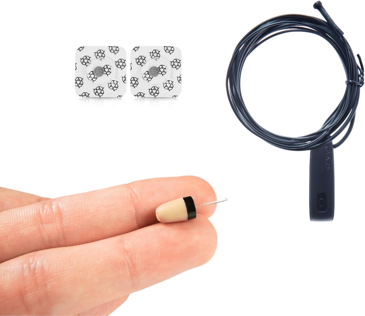 Spy Earpiece Bluetooth Hidden Wireless Earphones Invisible Headset Phone Microphone Exam - Mini Secret Headphone Listening Device Hearing Cheating Earbuds (Spy Earpiece Vip Pro SuperMini BT WM)