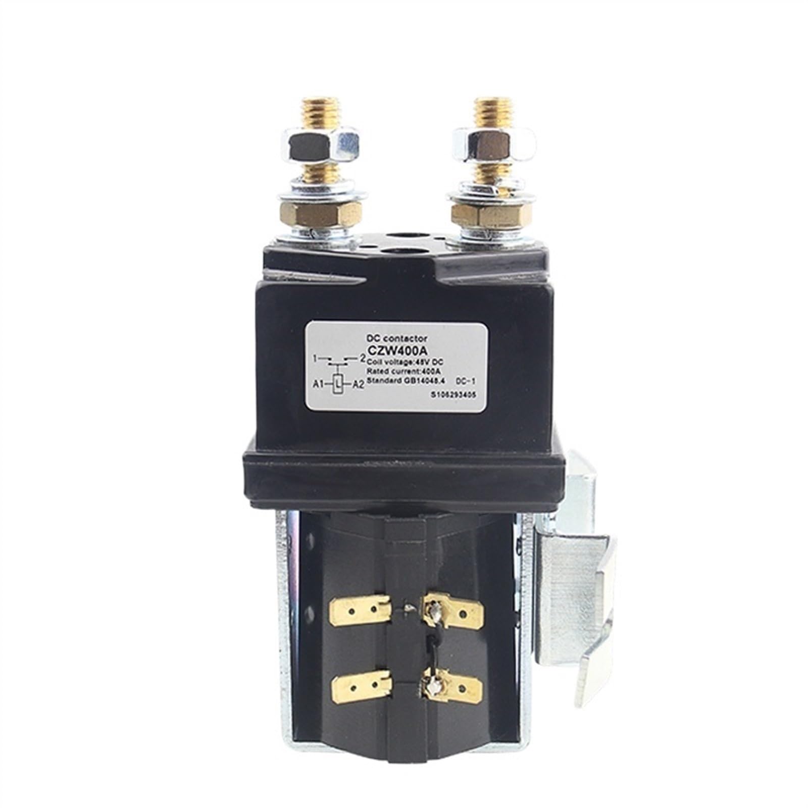 ZHWTISNPE CZW400A DC Contactor Normally Open 12V 24V 36V 48V 60V 72V(36v)