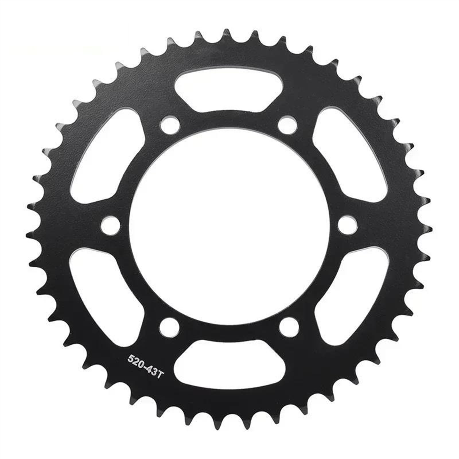 Genérico Piñón de transmisión Leva De Rueda De Engranaje De Piñón Trasero De Motocicleta 520 43T para Yamaha Road FZ6 2004-2009 2008 2007 2006 2005 FZ6 para Fazer 2004-2008 2007 2006 2005