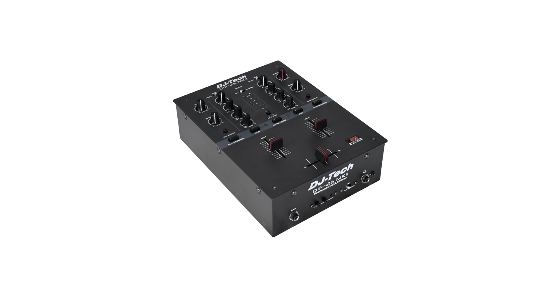 Amazon.com: DJ Tech, 2 DJ Mixer, Black, One Size (DIF-2S