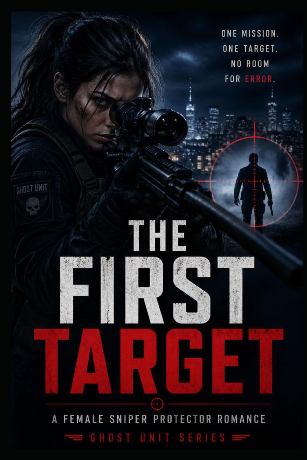 The First Target: A female sniper protector romance (Ghost Unit Series)