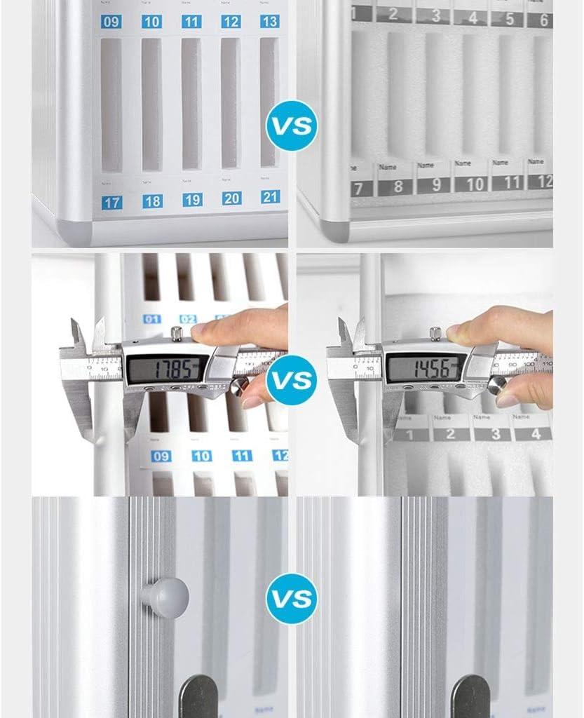 Taquilla escolar plateada con cerradura transparente con compartimentos numerados, práctico almacenamiento para exámenes y suministros, duradero y seguro, ideal para estudiantes y aulas, 12 unidades
