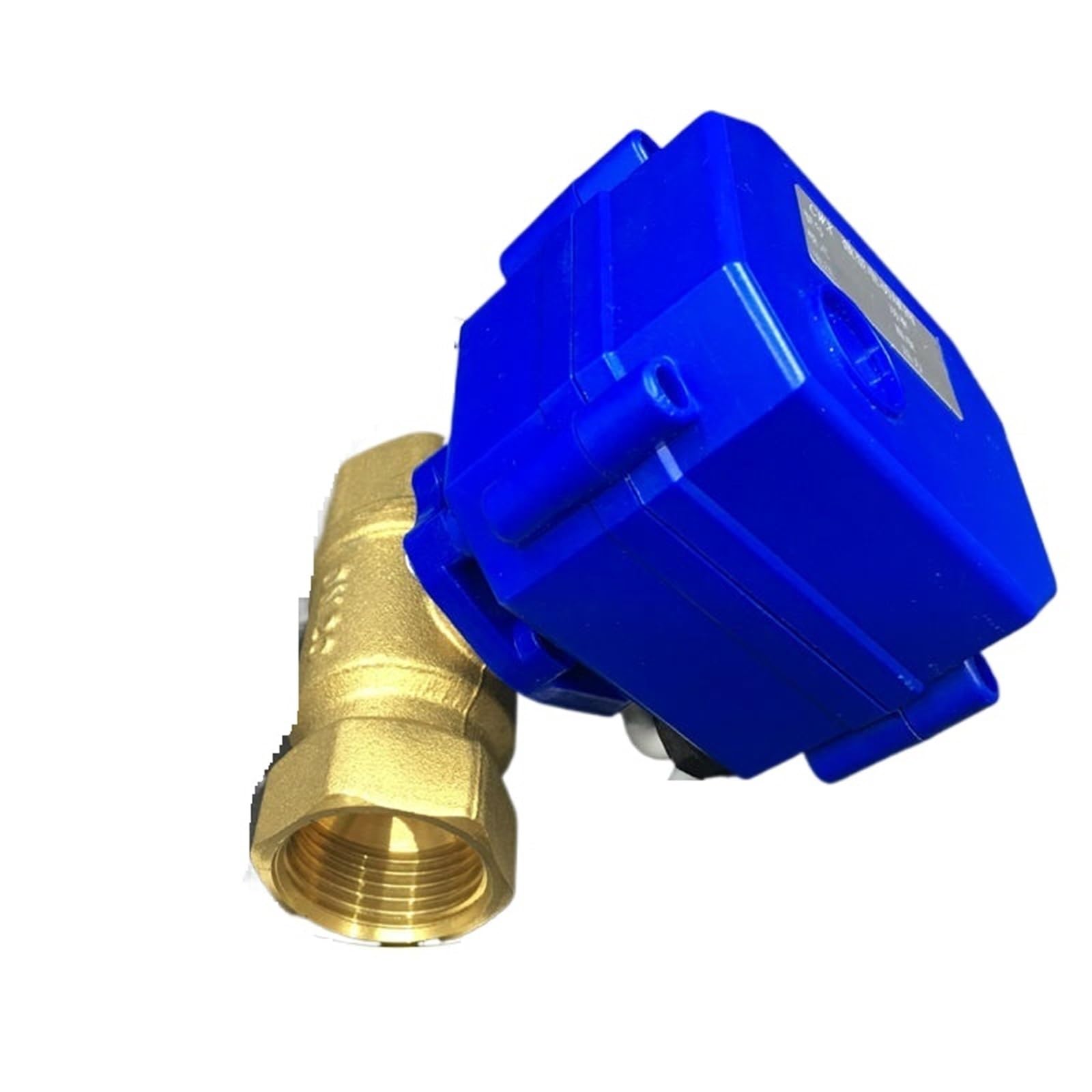 Válvula de bola eléctrica de 3/4 DN20 motorizada DC12V para corte de agua y control CR05