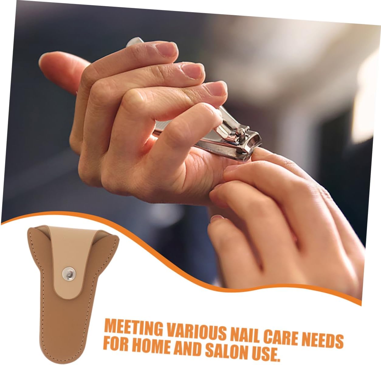 2pcs Nail Scissor Storage Holder Ergonomic Cuticle Nipper Covers for Home Salon Precision Trimming Pouch for Safe Nail Care Professional Scissor Protection