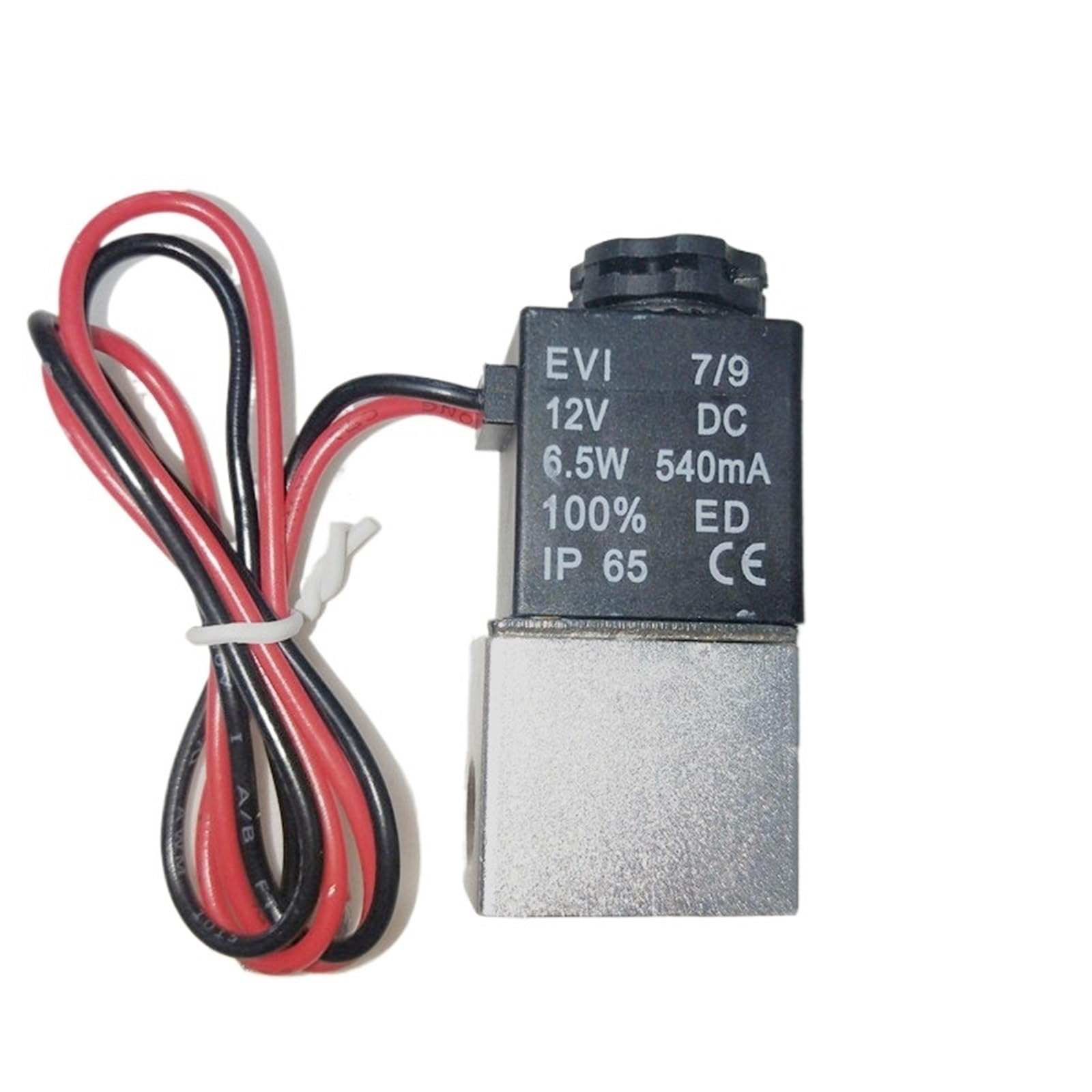 Électrovanne 12V pour couper l'eau et l'air automatiquement en 1/4"