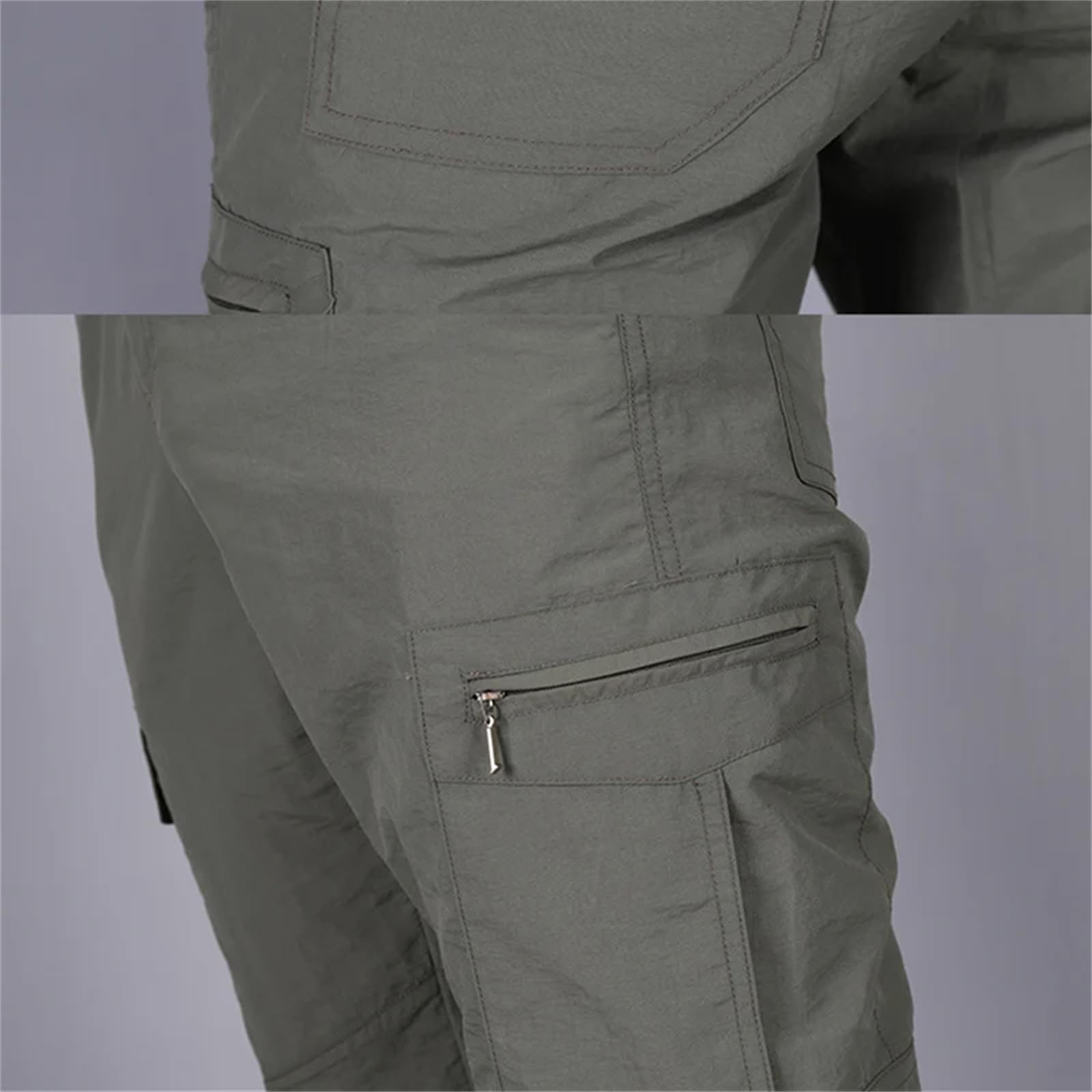Hndudnff Militari - Pantaloni tattici da uomo, stile militare, con tasche multiple